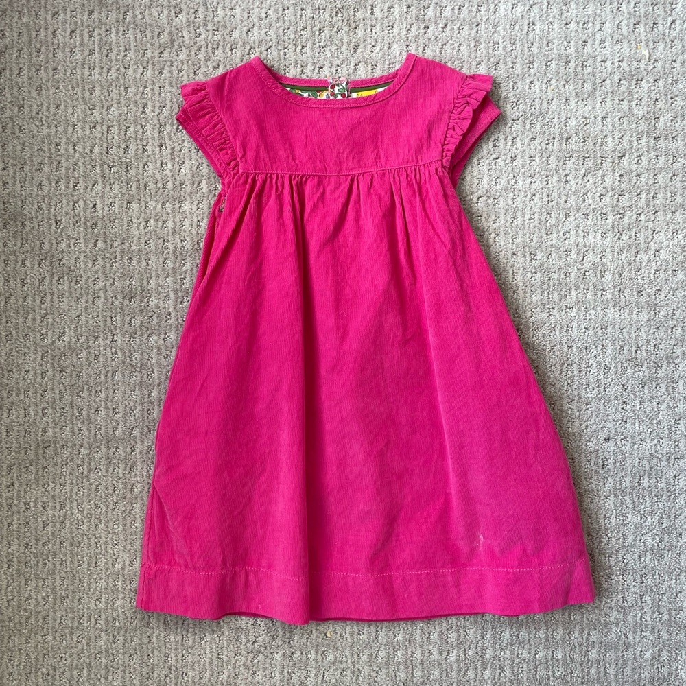 Mini Boden girls dress size 5-6y never worn